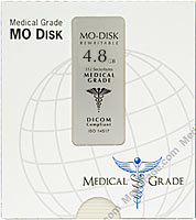 Medical Grade 4.8 GB MO Disk R/W